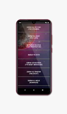 Sheikh Sudais 12 Surah Quran android App screenshot 1